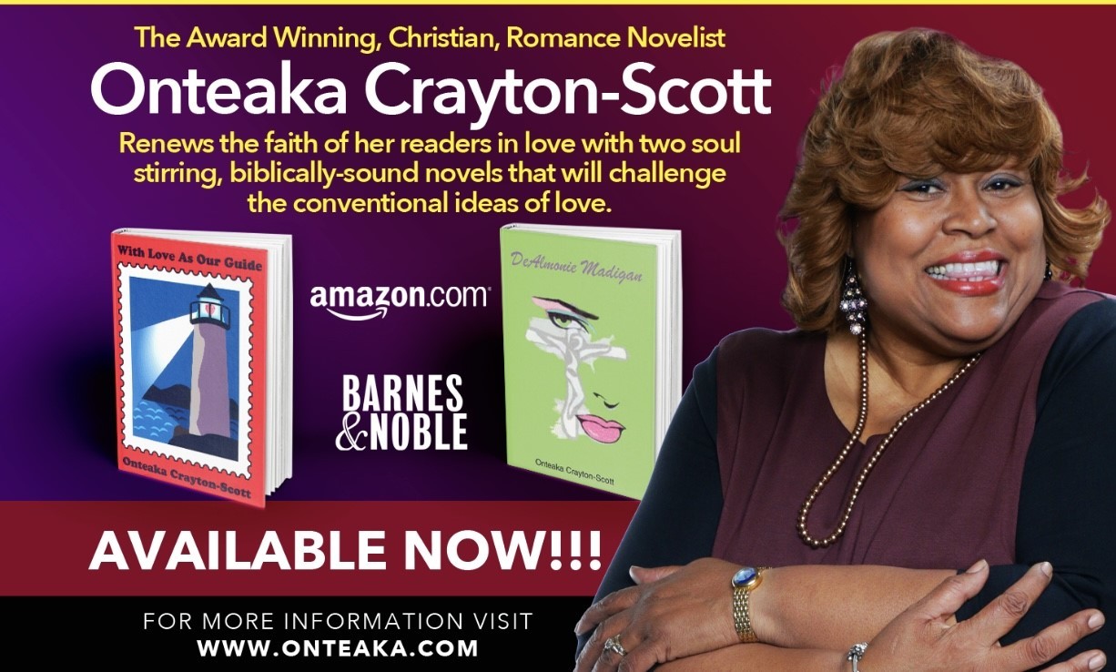 Onteaka Crayton-Scott Book Promotion Banner